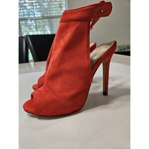 Meilikelin Women Red Heels, Size 39 EUR